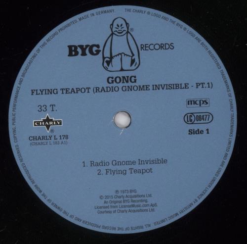 Gong Radio Gnome Invisible Trilogy Vinyl Box Set French GNGVXRA892879