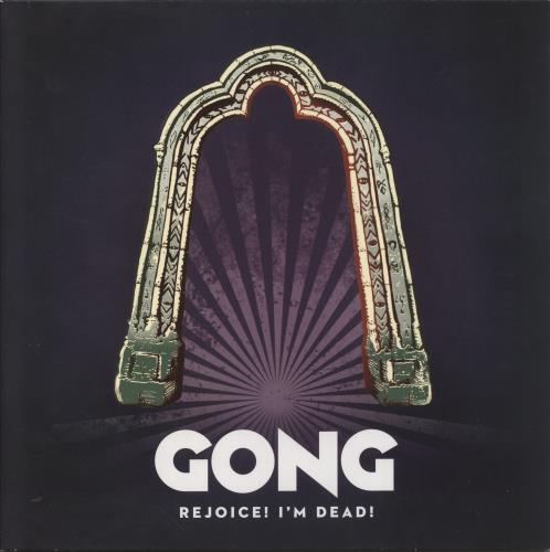 Gong Rejoice! I'm Dead! 2-LP vinyl record set (Double LP Album) UK GNG2LRE861038