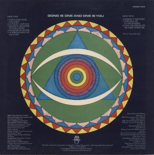 Gong You vinyl LP album (LP record) UK GNGLPYO890752