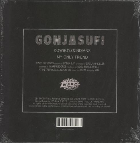 Gonjasufi Kowboyz&Indians 7" vinyl single (7 inch record / 45) UK GPP07KO870122