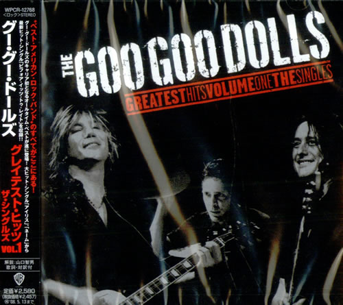 Goo Goo Dolls Greatest Hits Vol. 1 - Sealed CD album (CDLP) Japanese GGDCDGR416071