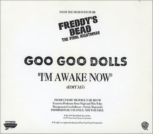 Goo Goo Dolls I'm Awake Now CD single (CD5 / 5") US GGDC5IM220103