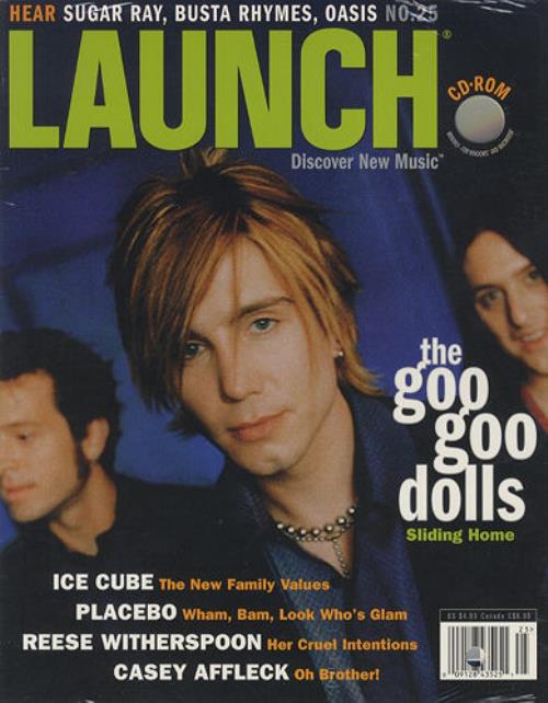 Goo Goo Dolls Launch CD-ROM US GGDROLA270355