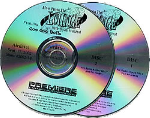 Goo Goo Dolls Live From The Lounge 2 CD album set (Double CD) US GGD2CLI225553