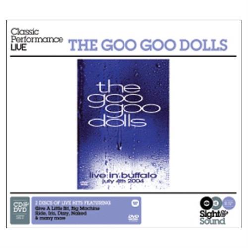 Goo Goo Dolls Live In Buffalo 2-disc CD/DVD set UK GGD2DLI437644