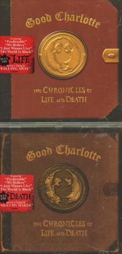 Good Charlotte Chronicles Of Life & Death (Life & Death Versions) 2 CD album set (Double CD) UK GHL2CCH661633