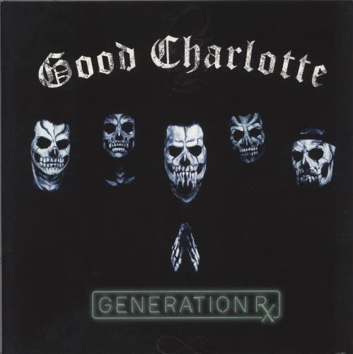 Good Charlotte Generation RX vinyl LP album (LP record) US GHLLPGE876295