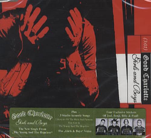 Good Charlotte Girls And Boys CD single (CD5 / 5") Austrian GHLC5GI337930