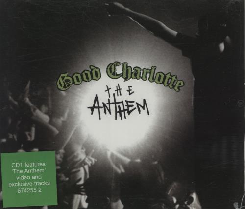 Good Charlotte The Anthem - Parts 1 & 2 + Poster 2-CD single set (Double CD single) UK GHL2STH254128