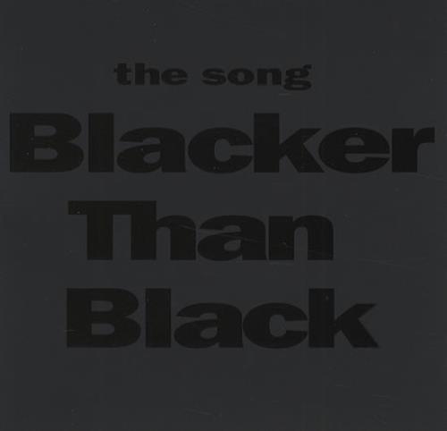 Goodbye Mr. Mackenzie Blacker Than Black CD single (CD5 / 5") US GMRC5BL161923