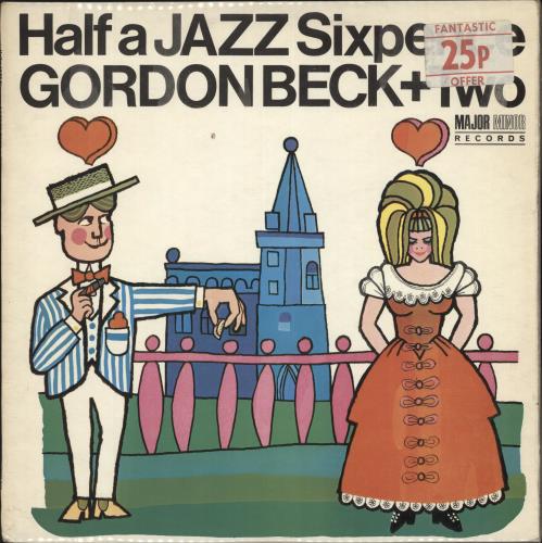 Gordon Beck Half A Jazz Sixpence - EX vinyl LP album (LP record) UK G\BLPHA698495