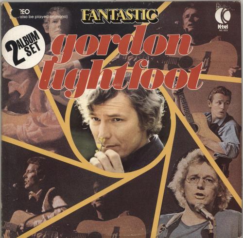 Gordon Lightfoot Fantastic 2-LP vinyl record set (Double LP Album) Canadian GDN2LFA694177