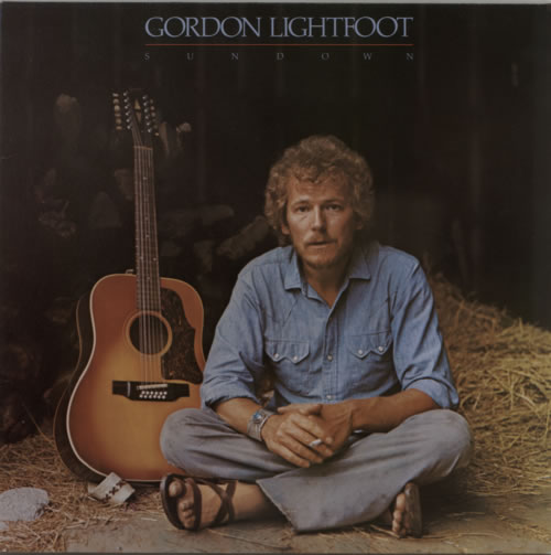 Gordon Lightfoot Sundown vinyl LP album (LP record) German GDNLPSU603835
