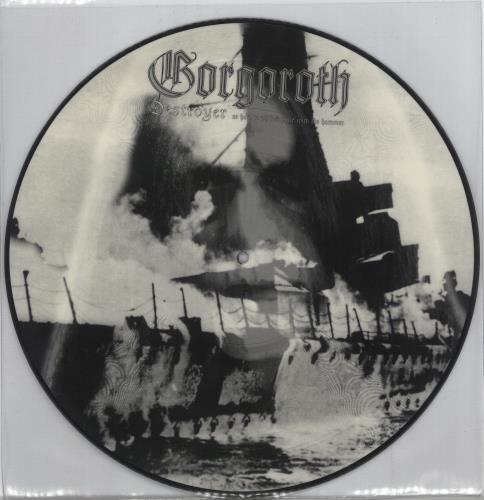 Gorgoroth Antichrist picture disc LP (vinyl picture disc album) German IX2PDAN891573