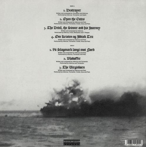 Gorgoroth Destroyer - Gold Vinyl vinyl LP album (LP record) Dutch IX2LPDE758005