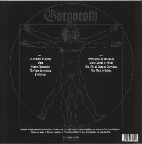 Gorgoroth Under The Sign Of Hell - Silver Vinyl vinyl LP album (LP record) Dutch IX2LPUN868593