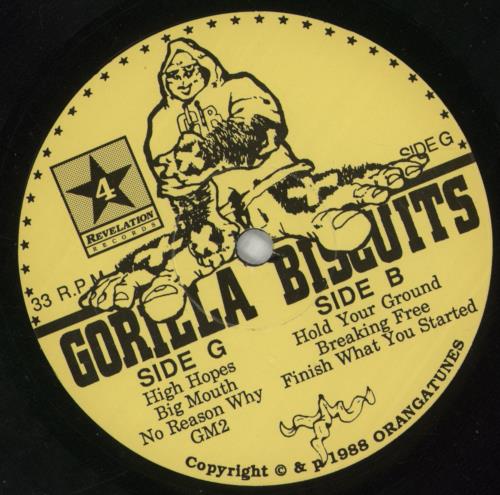 Gorilla Biscuits Gorilla Biscuits 7" vinyl single (7 inch record / 45) US IQ307GO866343
