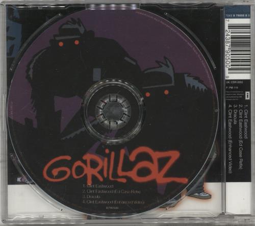 Gorillaz Clint Eastwood CD single (CD5 / 5") UK GLZC5CL388349