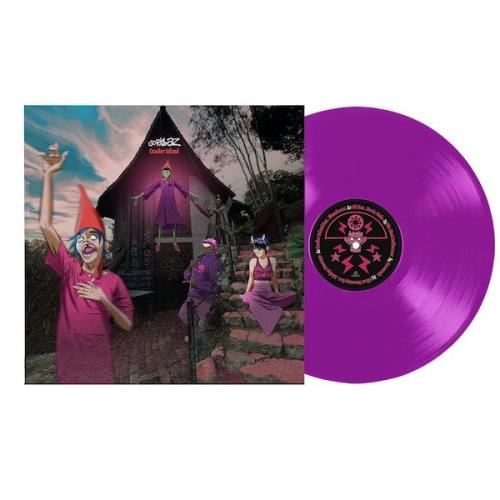 Gorillaz Cracker Island - Neon Purple Vinyl - Sealed vinyl LP album (LP record) UK GLZLPCR807770