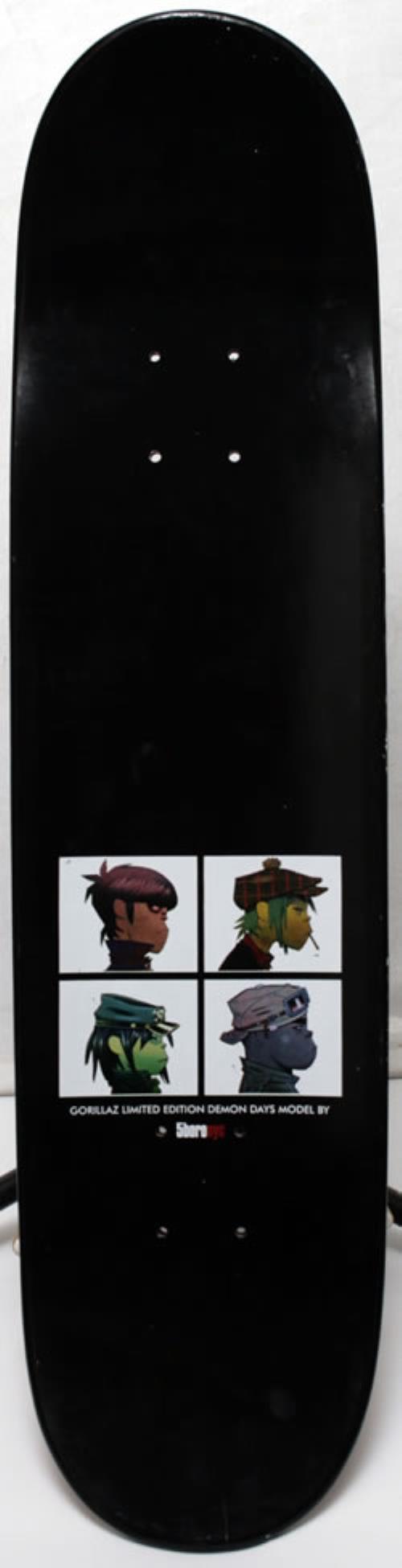 Gorillaz Demon Days - 5boroNYC - Skateboard Deck memorabilia US GLZMMDE550959