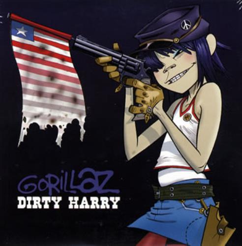 Gorillaz Dirty Harry CD single (CD5 / 5") UK GLZC5DI354032