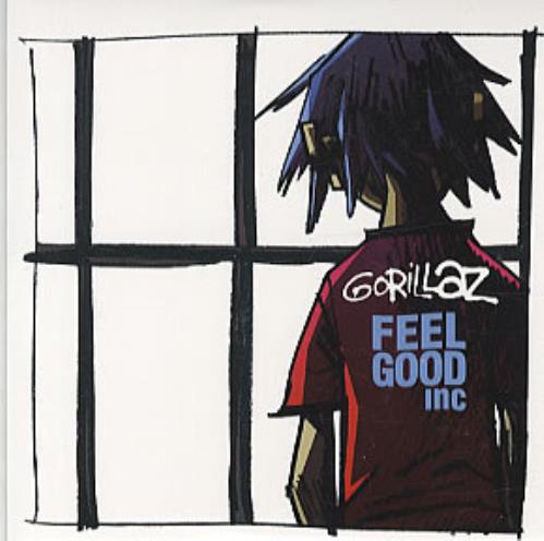 Gorillaz Feel Good Inc CD single (CD5 / 5") Mexican GLZC5FE326644