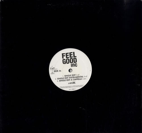 Gorillaz Feel Good Inc 12" vinyl single (12 inch record / Maxi-single) US GLZ12FE477331