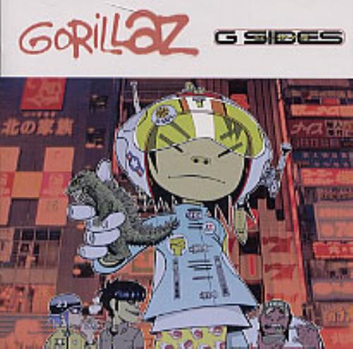 Gorillaz G Sides CD album (CDLP) Japanese GLZCDGS208782