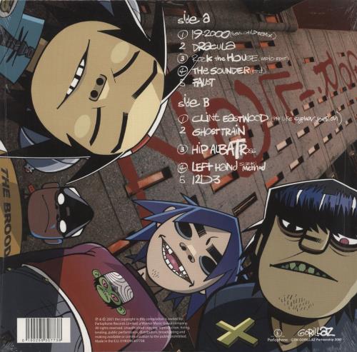 Gorillaz G-Sides vinyl LP album (LP record) UK GLZLPGS870760