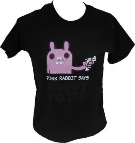 Gorillaz Pink Rabbit Says [PINK] t-shirt UK GLZTSPI389268