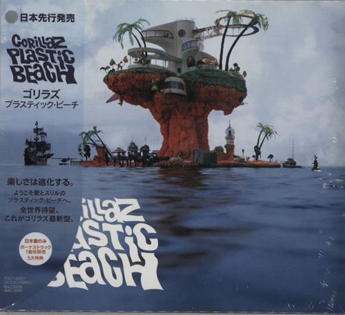 Gorillaz Plastic Beach CD album (CDLP) Japanese GLZCDPL580174