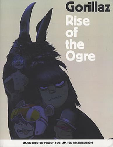 Gorillaz Rise Of The Ogre memorabilia US GLZMMRI386401