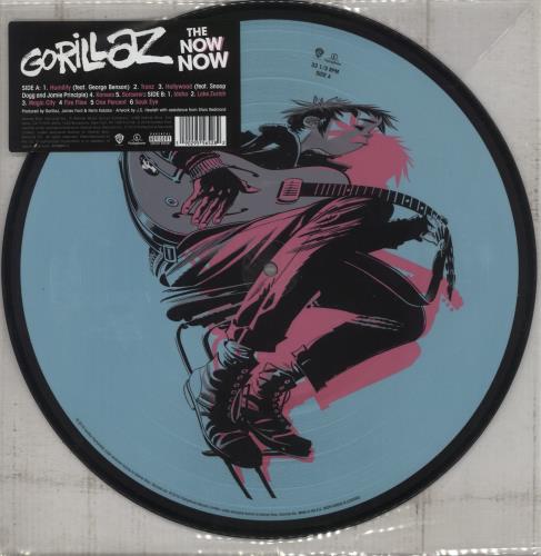 Gorillaz The Now Now picture disc LP (vinyl picture disc album) UK GLZPDTH878067