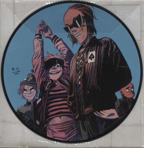 Gorillaz The Now Now picture disc LP (vinyl picture disc album) UK GLZPDTH878067