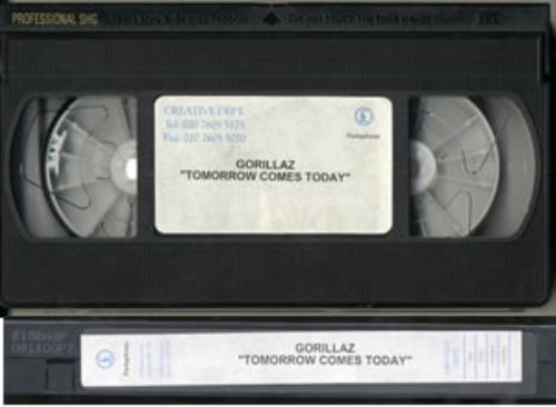 Gorillaz Tomorrow Comes Today video (VHS or PAL or NTSC) UK GLZVITO190101