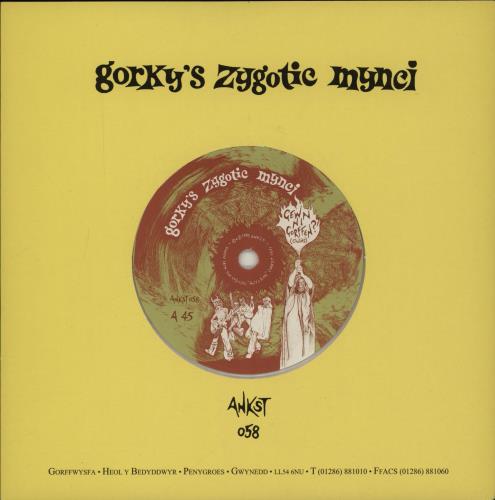 Gorky's Zygotic Mynci Gewn Ni Gorffen - Clear Vinyl 7" vinyl single (7 inch record / 45) UK GZM07GE248982
