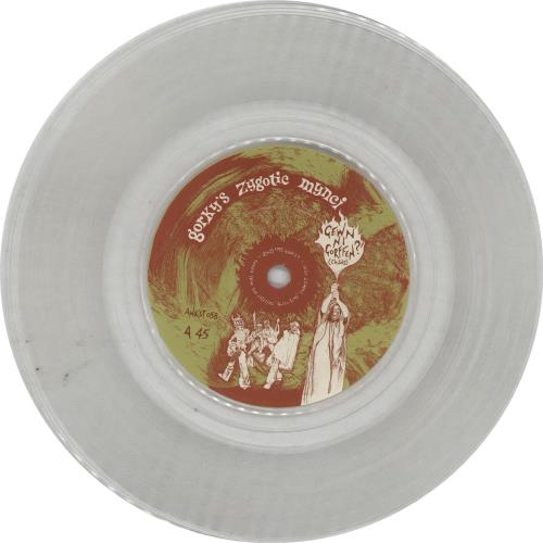 Gorky's Zygotic Mynci Gewn Ni Gorffen - Clear Vinyl 7" vinyl single (7 inch record / 45) UK GZM07GE248982