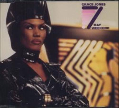 Grace Jones 7 Day Weekend CD single (CD5 / 5") German GJOC5DA110334