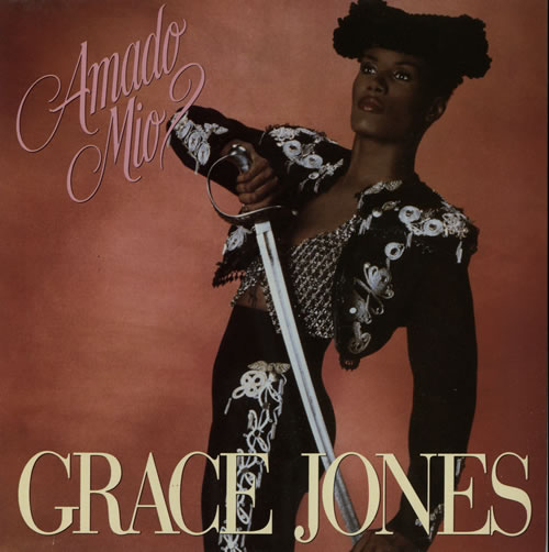 Grace Jones Amado Mio 7" vinyl single (7 inch record / 45) UK GJO07AM103379