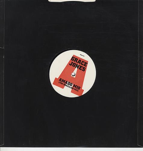 Grace Jones Amado Mio 12" vinyl single (12 inch record / Maxi-single) UK GJO12AM27997