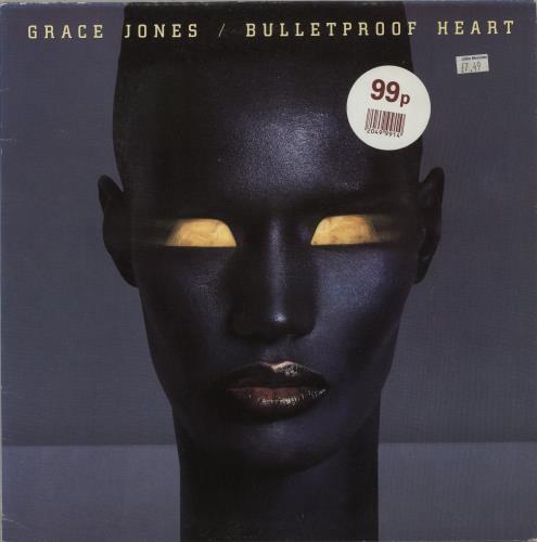 Grace Jones Bulletproof Heart vinyl LP album (LP record) UK GJOLPBU250509