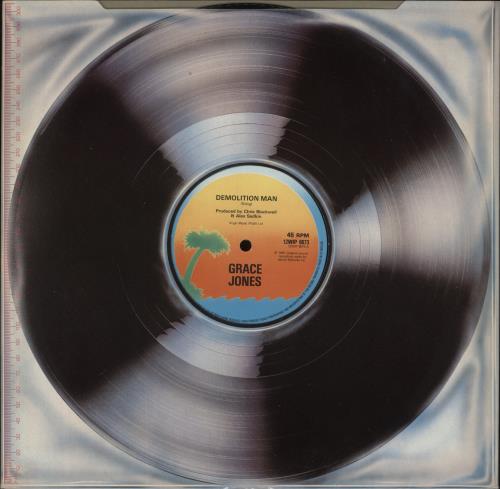Grace Jones Demolition Man 12" vinyl single (12 inch record / Maxi-single) UK GJO12DE609557