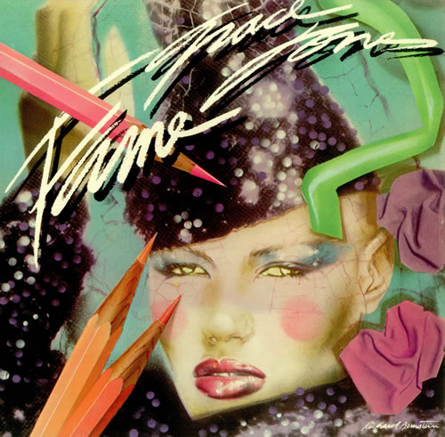 Grace Jones Fame - Laminated gatefold p/s vinyl LP album (LP record) UK GJOLPFA162928