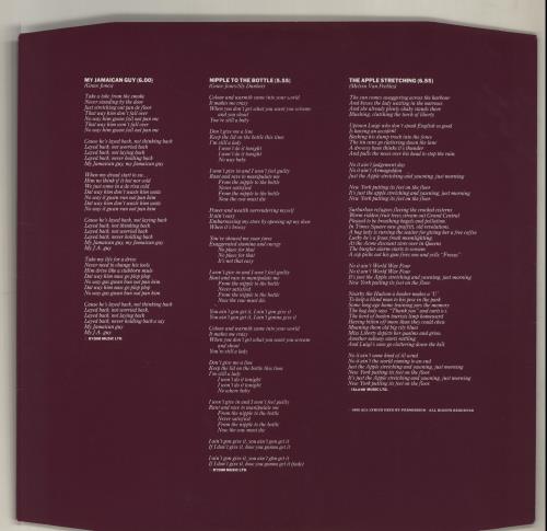 Grace Jones Living My Life - stickered shrink vinyl LP album (LP record) UK GJOLPLI653599