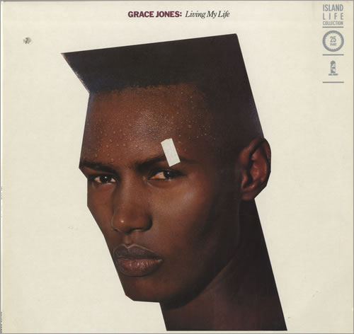 Grace Jones Living My Life vinyl LP album (LP record) Canadian GJOLPLI521945