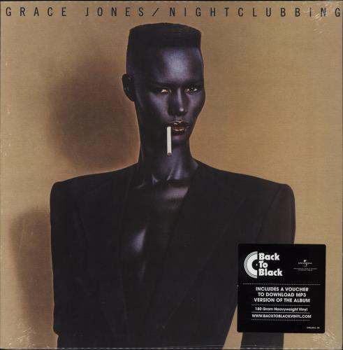 Grace Jones Nightclubbing - Back To Black vinyl LP album (LP record) UK GJOLPNI481615