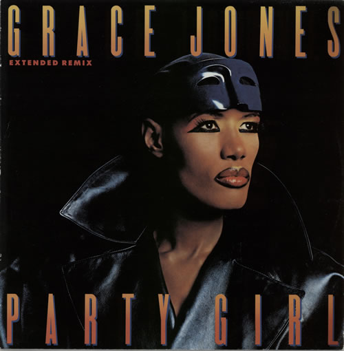 Grace Jones Party Girl 12" vinyl single (12 inch record / Maxi-single) UK GJO12PA19989