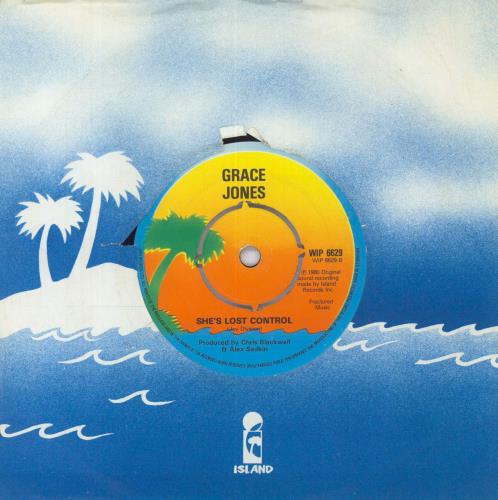 Grace Jones Private Life - 4-prong 7" vinyl single (7 inch record / 45) UK GJO07PR795983