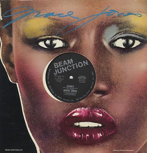 Grace Jones Sorry 12" vinyl single (12 inch record / Maxi-single) US GJO12SO119809