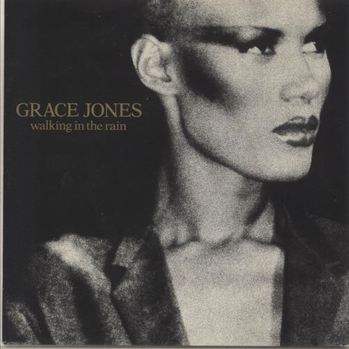 Grace Jones Walking In The Rain 7" vinyl single (7 inch record / 45) UK GJO07WA171492
